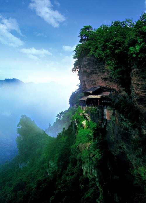 wudang-cliff